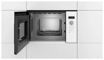 Микроволновая печь Bosch BFL524MW0 20л. 800Вт белый (встраиваемая) от магазина РЭССИ