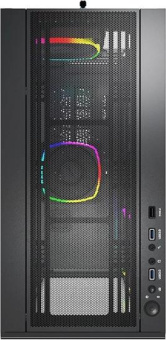Корпус Montech Sky Two черный без БП ATX 3x140mm 2xUSB3.0 audio bott PSU от магазина РЭССИ