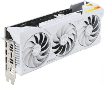 Видеокарта Asus PCI-E 4.0 TUF-RTX4070TIS-16G-BTF-WHITE NVIDIA GeForce RTX 4070TI Super 16Gb 256bit GDDR6X 2610/21000 HDMIx2 DPx3 HDCP Ret от магазина РЭССИ