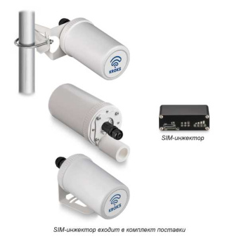 Роутер Kroks Rt-Pot RSIM m6 со встроенным модемом LTE cat.6 и поддержкой SIM-инжектора от магазина РЭССИ