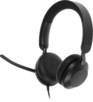 Наушники с микрофоном Jabra Evolve2 40 черный накладные USB оголовье (24189-999-999) от магазина РЭССИ