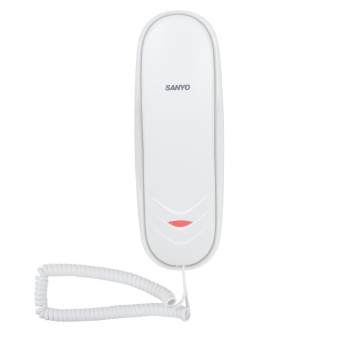 Телефон проводной Sanyo RA-S120W белый от магазина РЭССИ