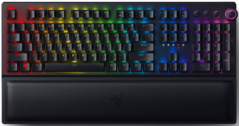 Клавиатура Razer Blackwidow V3 Pro механическая черный USB беспроводная BT/Radio Multimedia for gamer LED (подставка для запястий) от магазина РЭССИ