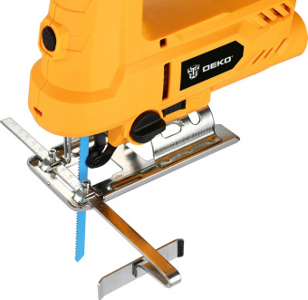Лобзик Deko DKJS1000 Laser +1пил. 1000Вт 3000ходов/мин от электросети (кейс в комплекте) от магазина РЭССИ