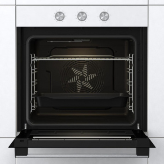 Духовой шкаф Электрический Gorenje BO6725E02WG белый/нержавеющая сталь от магазина РЭССИ