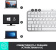 Картинка Клавиатура Logitech MX Keys Mini серебристый/белый USB беспроводная BT/Radio LED (920-010499) от магазина РЭССИ Клавиатура Logitech MX Keys Mini серебристый/белый USB беспроводная BT/Radio LED (920-010499) от магазина РЭССИ