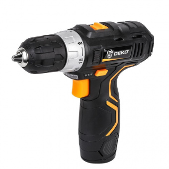 Дрель-шуруповерт Deko GCD12DU3 аккум. патрон:быстрозажимной (кейс в комплекте) (063-4138) от магазина РЭССИ
