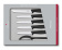 Набор ножей кухон. Victorinox Swiss Classic Kitchen (6.7113.6G) компл.:6шт черный подар.коробка от магазина РЭССИ