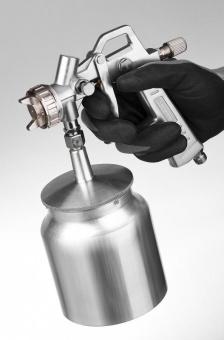 Краскораспылитель Stayer Master 06472-1.5 225л/мин соп.:1.5мм бак:0.75л серебристый от магазина РЭССИ