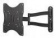 Картинка Кронштейн для телевизора Kromax TECHNO-3 серый 15"-40" макс.20кг настенный поворотно-выдвижной и наклонный от магазина РЭССИ Кронштейн для телевизора Kromax TECHNO-3 серый 15"-40" макс.20кг настенный поворотно-выдвижной и наклонный от магазина РЭССИ
