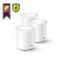 Картинка Бесшовный Mesh роутер TP-Link Deco X60(3-Pack) AX5400 10/100/1000BASE-TX белый (упак.:3шт) от магазина РЭССИ Бесшовный Mesh роутер TP-Link Deco X60(3-Pack) AX5400 10/100/1000BASE-TX белый (упак.:3шт) от магазина РЭССИ