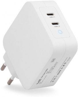 Блок питания TopON TOP-GaN-100W автоматический 100W 5V-20V 5A 2xUSB от бытовой электросети LED индикатор от магазина РЭССИ