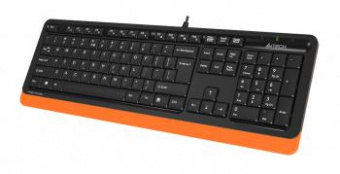 Клавиатура A4Tech Fstyler FK10 черный/оранжевый USB от магазина РЭССИ