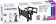Кронштейн для телевизора Kromax ATLANTIS-80 черный 32"-75" макс.50кг настенный поворотно-выдвижной и наклонный от магазина РЭССИ