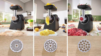 Мясорубка Bosch MFWS440B 1900Вт черный от магазина РЭССИ