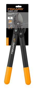 Сучкорез контактный Fiskars PowerGear L71 малый черный/оранжевый (1001556) от магазина РЭССИ