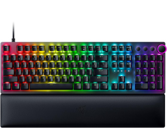 Клавиатура Razer Huntsman V2 механическая черный USB for gamer LED (подставка для запястий) от магазина РЭССИ