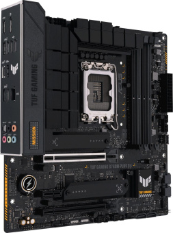 Материнская плата Asus TUF GAMING B760M-PLUS D4 Soc-1700 Intel B760 4xDDR4 mATX AC`97 8ch(7.1) 2.5Gg RAID+HDMI+DP от магазина РЭССИ