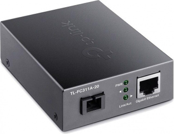 Медиаконвертер TP-Link FC311A-20 WDM 1000Mbit RJ45 до 20km от магазина РЭССИ