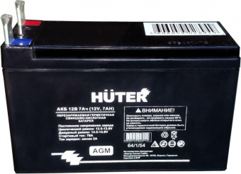 Батарея аккумуляторная Huter 64/1/54 12В 7Ач SLA от магазина РЭССИ