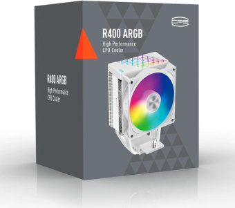 Устройство охлаждения(кулер) PcCooler R400 ARGB Soc-AM5/AM4/1200/1700/1851 белый 4-pin Al+Cu 180W Ret (R400-WHAWYX-US) от магазина РЭССИ