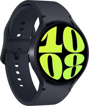 Смарт-часы Samsung Galaxy Watch6 44мм 1.5" AMOLED корп.графитовый рем.графитовый (SM-R940NZKACIS) от магазина РЭССИ