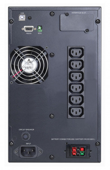 Источник бесперебойного питания Powercom Macan MAC-1500 1500Вт 1500ВА черный от магазина РЭССИ