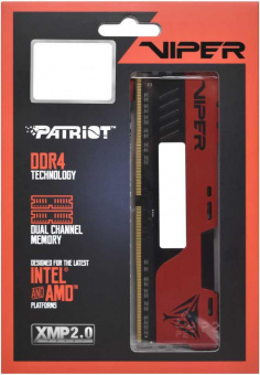 Память DDR4 2x16Gb 4000MHz Patriot PVE2432G400C0K Viper Elite II RTL Gaming PC4-32000 CL20 DIMM 288-pin 1.4В kit с радиатором Ret от магазина РЭССИ