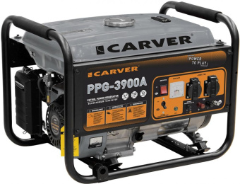 Генератор Carver PPG-3900А 3.2кВт от магазина РЭССИ