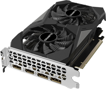 Видеокарта Gigabyte PCI-E 4.0 GV-N3050WF2OCV2-6GD NVIDIA GeForce RTX 3050 6Gb 96bit GDDR6 1477/14000 HDMIx2 DPx2 HDCP Ret от магазина РЭССИ
