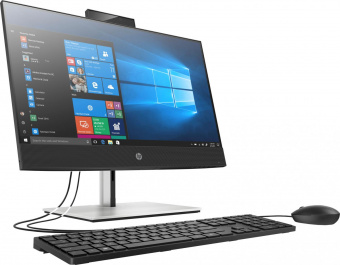 Моноблок HP ProOne 440 G6 23.8" Full HD i3 10100T (3) 8Gb 1Tb 7.2k UHDG 630 DVDRW Free DOS GbitEth WiFi BT 90W клавиатура мышь Cam черный 1920x1080 от магазина РЭССИ