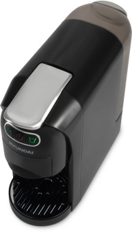 Кофемашина Hyundai HEM-2123 1400Вт черный/серебристый от магазина РЭССИ