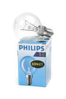 Лампа PHILIPS P45 60W E14 CL 066992 от магазина РЭССИ