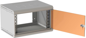 Шкаф коммутационный Suprlan (05-1506) настенный 15U 600x600мм пер.дв.стекл направл.под закл.гайки 70кг RAL 7035 535мм 29.7кг 750мм от магазина РЭССИ