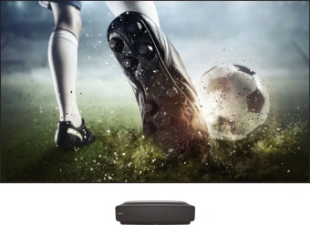Телевизор LED Hisense 100" Laser TV 100L5F черный 4K Ultra HD 100Hz DVB-T DVB-T2 DVB-C DVB-S DVB-S2 WiFi Smart TV от магазина РЭССИ