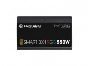 Блок питания Thermaltake ATX 550W Smart BX1 RGB 80+ bronze (24+4+4pin) APFC 120mm fan color LED 6xSATA RTL от магазина РЭССИ