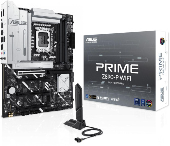 Материнская плата Asus PRIME Z890-P WIFI Soc-1851 Intel Z890 4xDDR5 ATX AC`97 8ch(7.1) 2.5Gg RAID+HDMI+DP от магазина РЭССИ