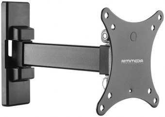 Кронштейн для телевизора Arm Media MARS-1 черный 10"-32" макс.20кг настенный поворот и наклон от магазина РЭССИ