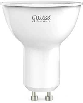 Лампа светодиодная Gauss Elementary 13611 11Вт цок.:GU10 софит 180B св.свеч.бел.теп. (упак.:10шт) от магазина РЭССИ