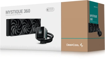 Система водяного охлаждения Deepcool Mystique 360 Soc-AM5/AM4/1151/1200/1700 черный 4-pin 36.49dB Al LCD 1847gr Ret (R-LX750-BKDSNMP-G-1) от магазина РЭССИ