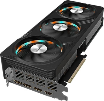 Видеокарта Gigabyte PCI-E 4.0 GV-N407TSGAMING-16GD NVIDIA GeForce RTX 4070TI Super 16Gb 256bit GDDR6X 2655/21000 HDMIx1 DPx3 HDCP Ret от магазина РЭССИ