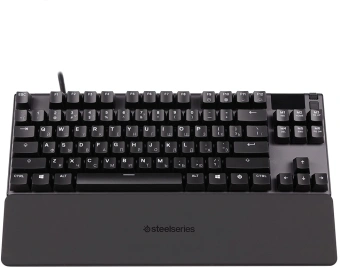 Клавиатура Steelseries Apex Pro TKL (2023) механическая черный USB for gamer LED (подставка для запястий) (64856) от магазина РЭССИ