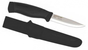 Нож Morakniv Companion (12141) стальной разделочный лезв.103мм прямая заточка черный от магазина РЭССИ