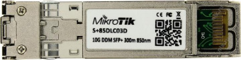 Mikrotik S+85DLC03D SFP+ модуль 10G MM 03 km 850nm от магазина РЭССИ