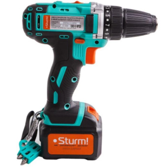 Дрель-шуруповерт Sturm! CD3224L аккум. патрон:быстрозажимной (кейс в комплекте) от магазина РЭССИ