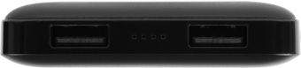 Мобильный аккумулятор Solove 001M+ 10000mAh QC3.0 10.5W 2.1A 2xUSB-A черный (001M+ BLACK RUS) от магазина РЭССИ