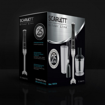 Блендер погружной Scarlett Silver Line SC-HB42F73 1000Вт черный от магазина РЭССИ