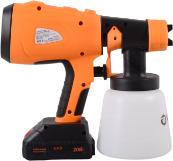 Краскопульт Вихрь АКП-20Li бак:1000мл 800мл/мин от магазина РЭССИ