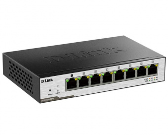 Коммутатор D-Link DGS-1100-08PD/B1B 8G управляемый от магазина РЭССИ
