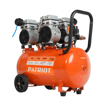 Компрессор поршневой Patriot WO 50-300 безмасляный 300л/мин 50л 2000Вт оранжевый от магазина РЭССИ